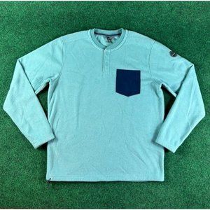 Eddie Bauer Long Sleeve Polyester‎ Pullover Sweatshirt Mens Size Medium